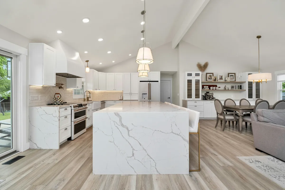 Custom kitchen renovation with high-end cabinetry in Toronto