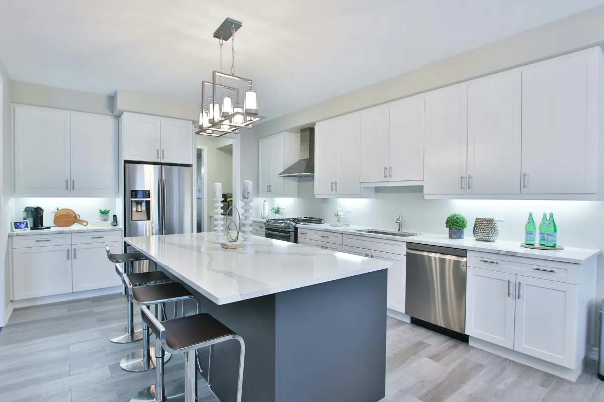 Renovated kitchen in a Toronto home
