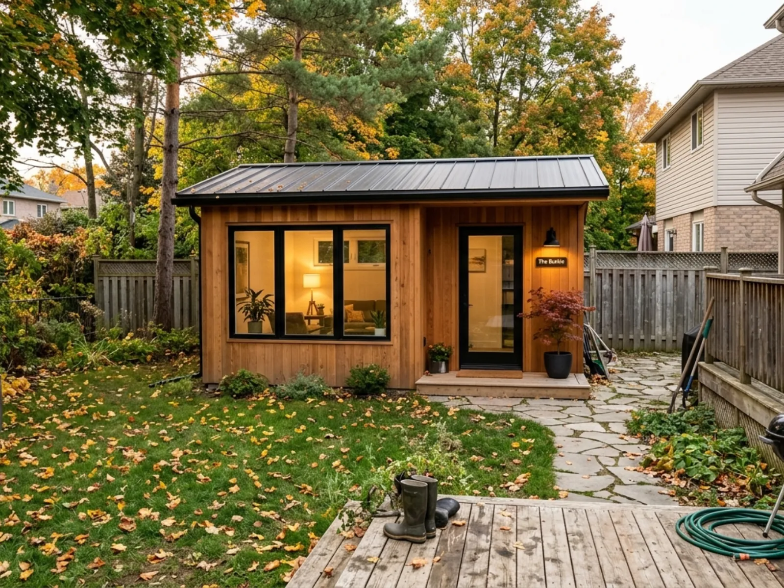 Toronto garden suite construction cost breakdown showing pre-construction soft costs, hard construction, and site servicing as separate pools